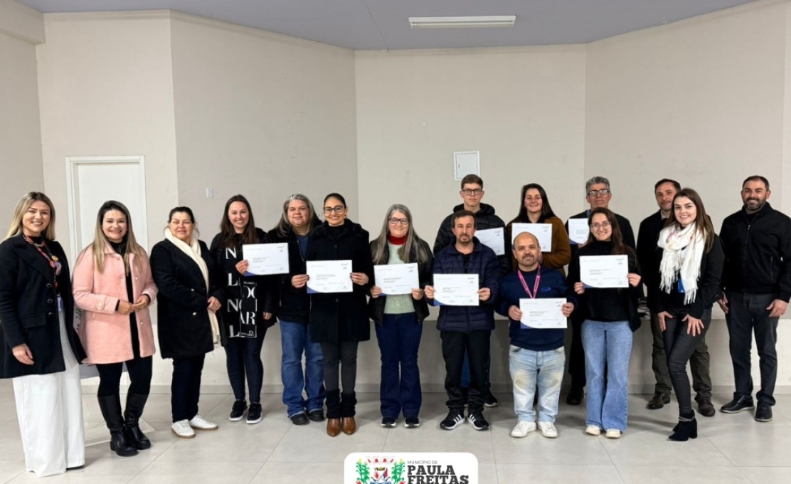 Encerramento do curso técnicas de vendas