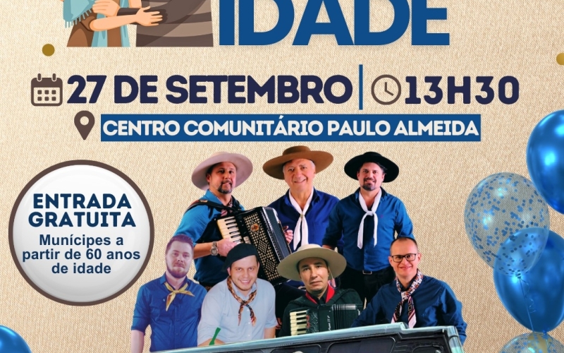 Festa Municipal da Melhor Idade! 