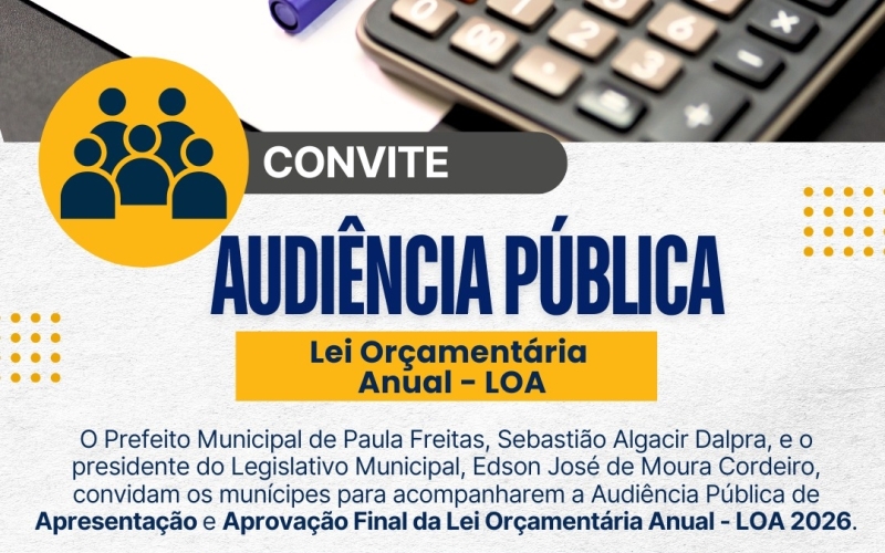 Audiência Pública sobre a Lei Orçamentária Anual (LOA)