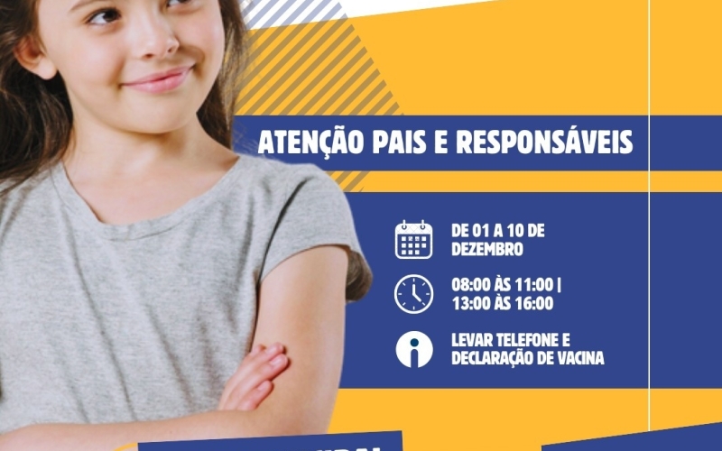 Período de Rematrículas ano letivo 2026